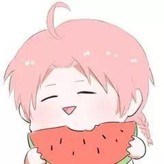 吃瓜图片男生头像动漫,动漫男生头像中的吃瓜日常